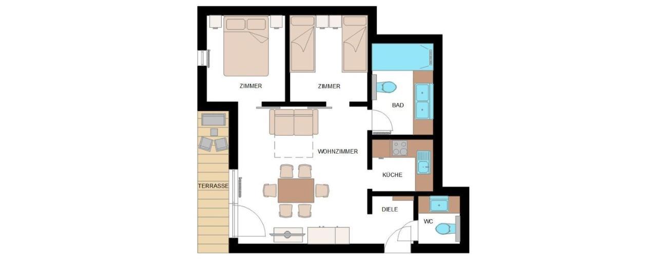 Tirolapart Am Lift - Jochberg Bei Kitzbuhel Apartment ภายนอก รูปภาพ